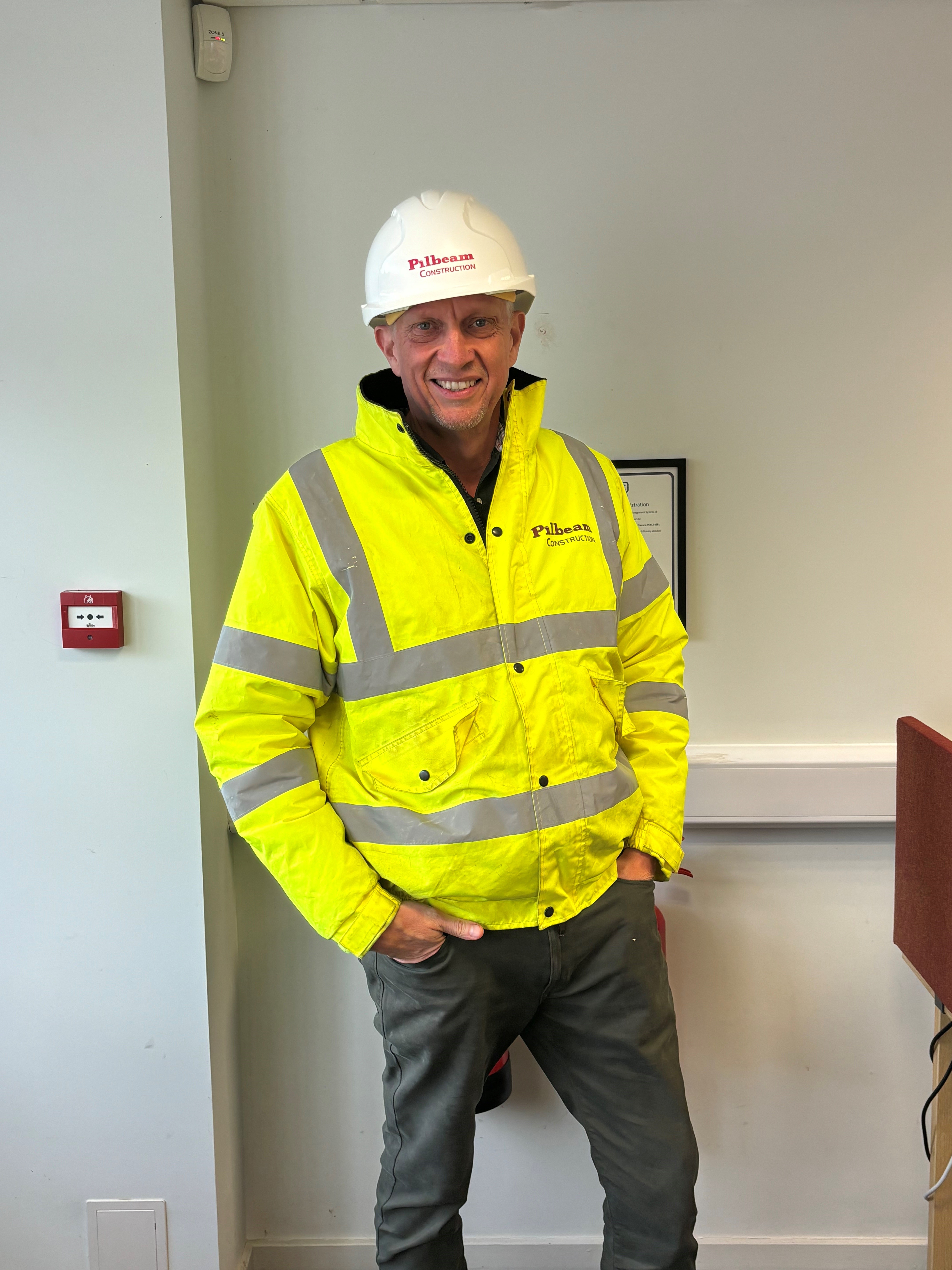 Alan Corbett managing director at Pilbeam Construction